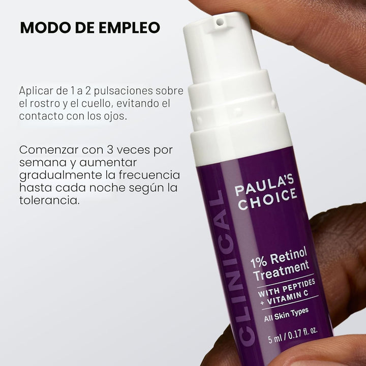 Paula's Choice CLINICAL 1% Retinol Crema Tratamiento