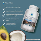 Nature's Lab Suplemento DHEA de 50 mg, promueve niveles hormona...