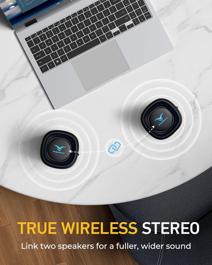 Altavoz Bluetooth inalámbrico portátil, altavoz impermeable IP67 pa...