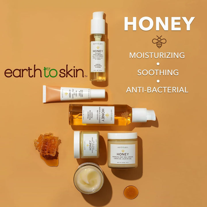 Earth To Skin Manuka Honey Day Gel Cream hidratante facial con miel...