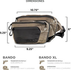 Eberlestock Bando Bag - Riñonera táctica para hombre con cinturón ajustable