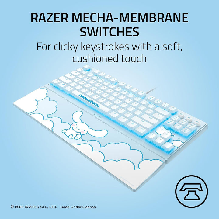 Teclado para juegos Razer Ornata V3 TKL: Teclas de perfil bajo - In...