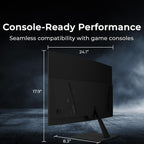 Deco Gear Monitor curvo para juegos de 27 pulgadas y 240 Hz, pantal...