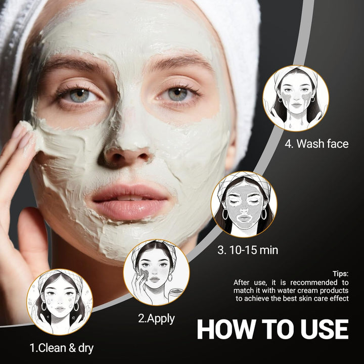 Máscara de arcilla y máscara facial de barro \u2013 Mascarilla puri...