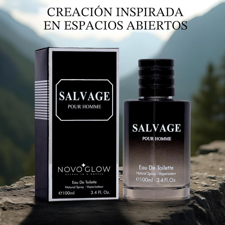 Salvage for Men - Eau De Toilette para hombre de 3.4 onzas en espra...