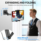 Soporte de pared para tableta y iPad, 4.7-15.6 pulg.