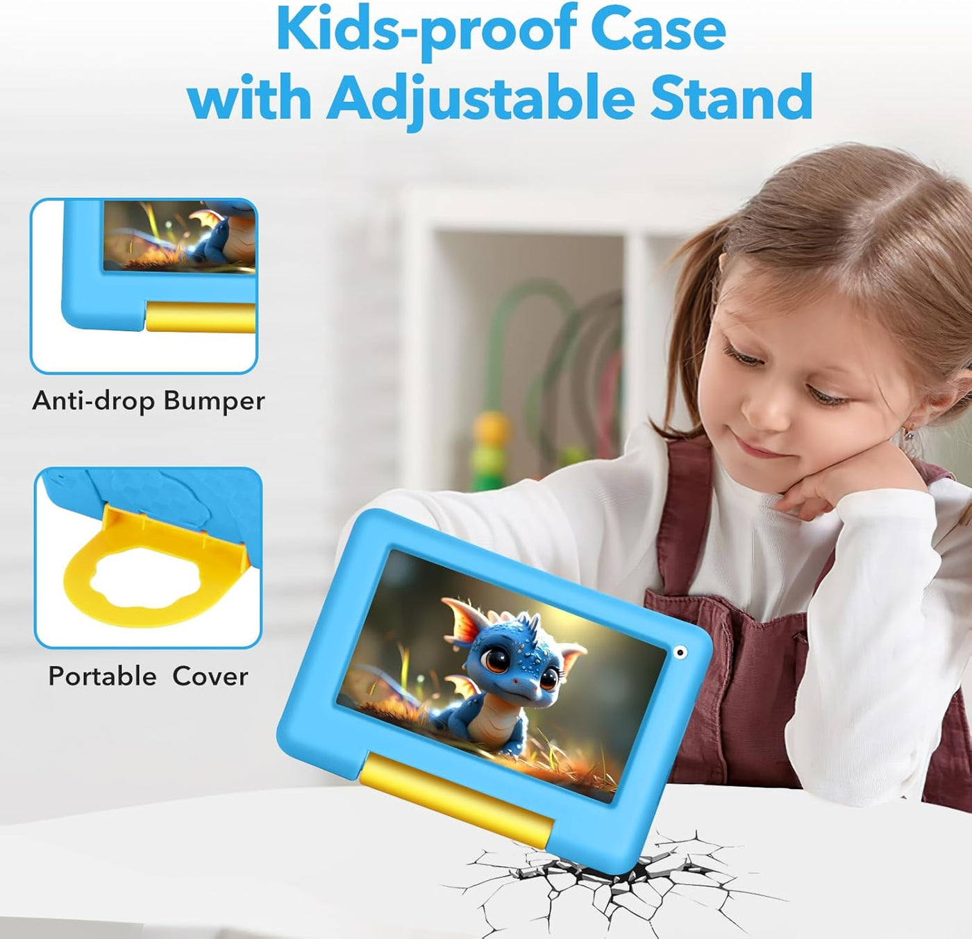 Tablet para Niños de 7 Pulgadas, Tabletas para Niños de 3 a 7 años,...