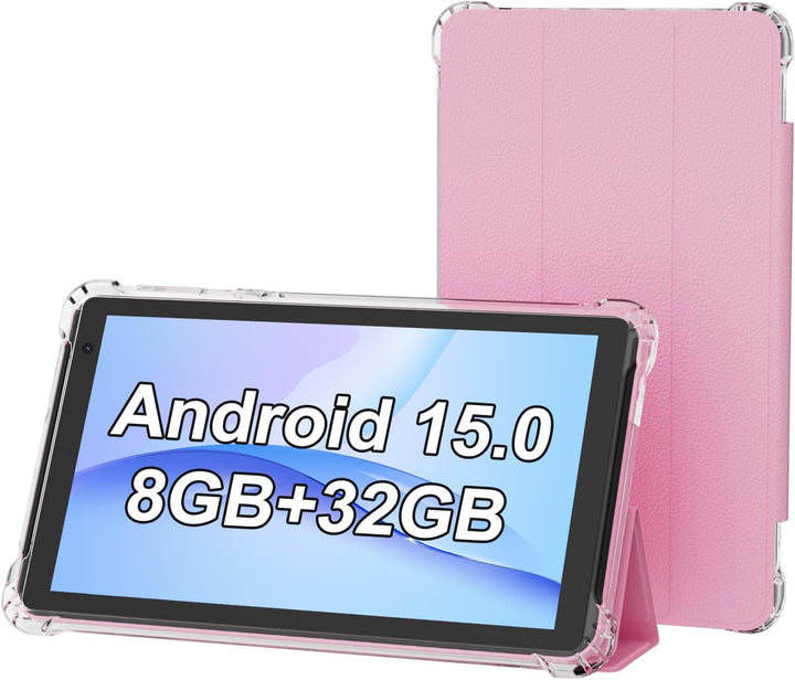 PEICHENG Tablet con funda protectora, 7 "IPS 1024 * 600 Android...
