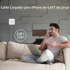 Cargador de carga rápida para iPhone 18, 17, 16, 15, cargador tipo C