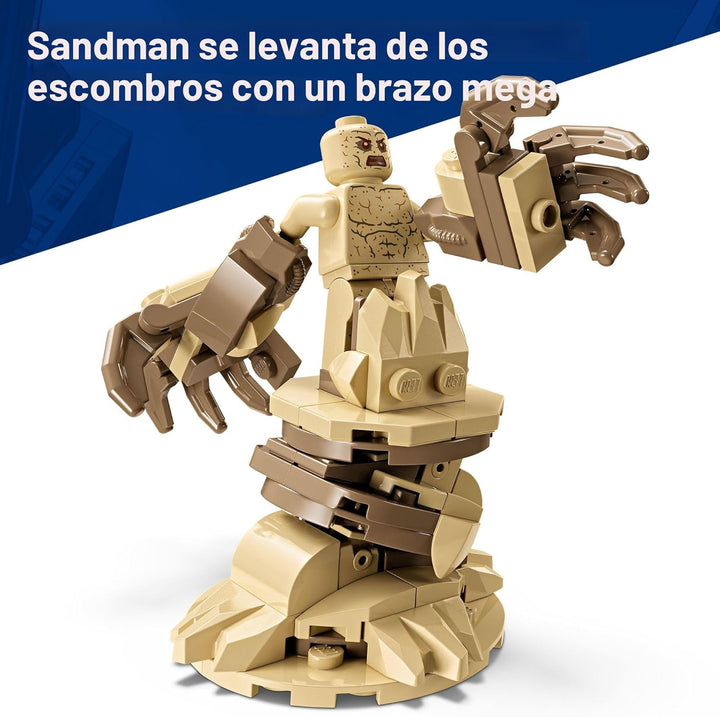 LEGO Marvel Epic Battle: Spider-Man vs. Sandman - Juguete de constr...