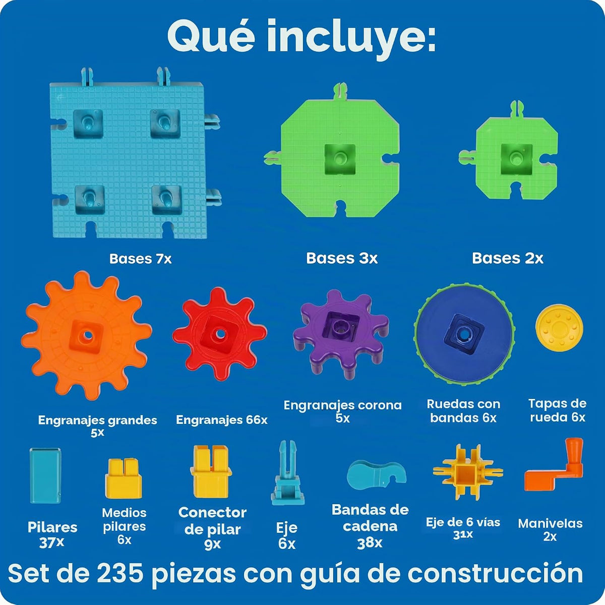 Learning Resources Engranajes Mega Builds