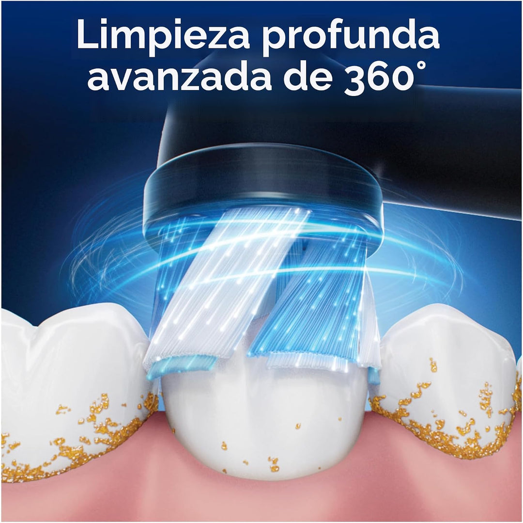 Oral-B iO Ultimate Clean - Cabezal de cepillo de dientes eléctrico,...