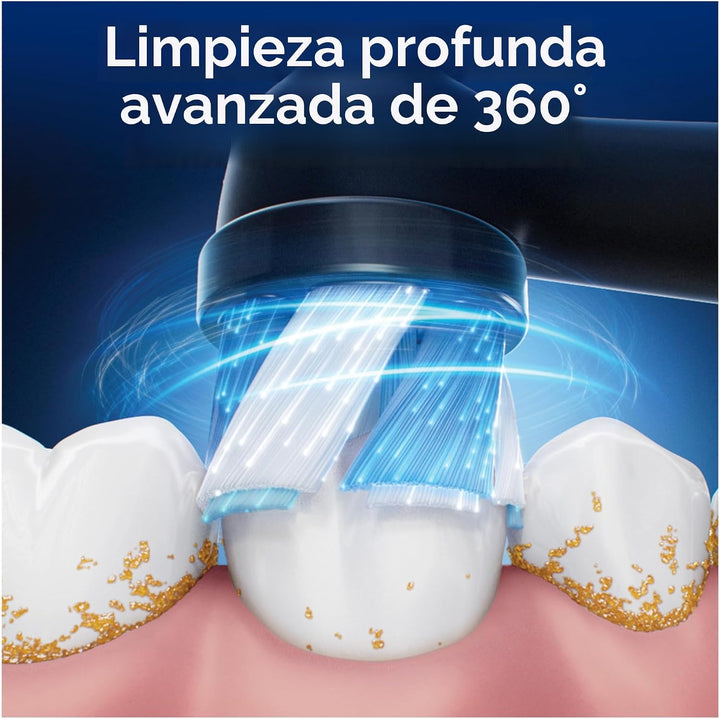 Oral-B iO Ultimate Clean - Cabezal de cepillo de dientes eléctrico,...