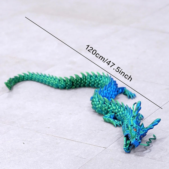 Modelos de dragón impresos en 3D súper grandes de 47.3 pulgadas, fi...