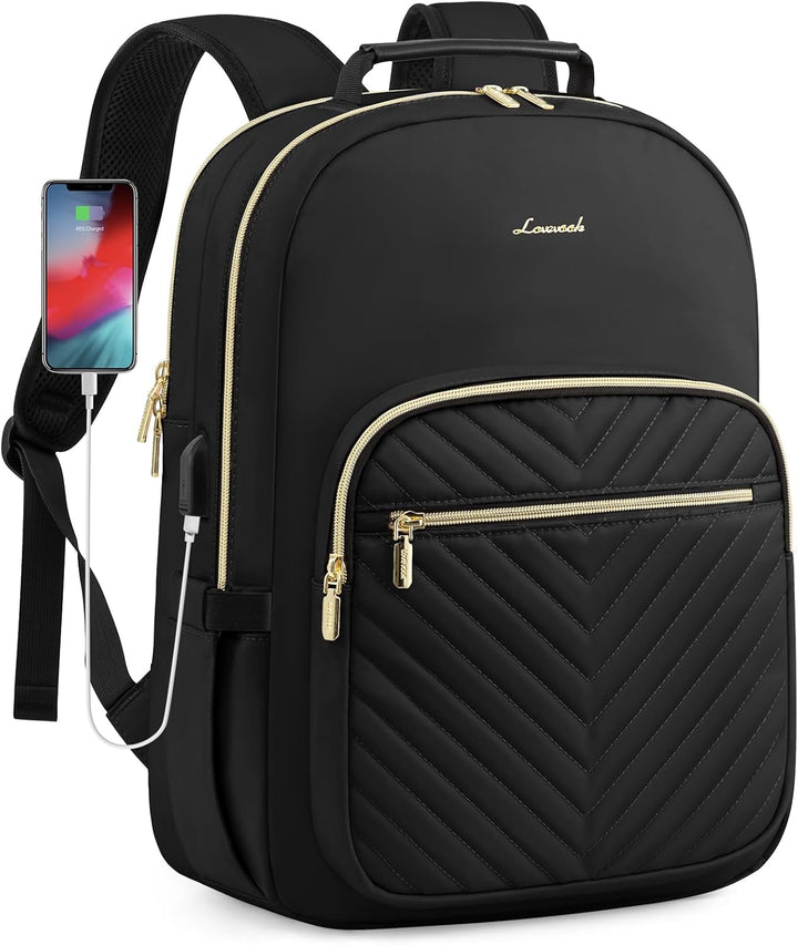 LOVEVOOK Mochila bolso para laptop para mujeres, bolsas de computad...