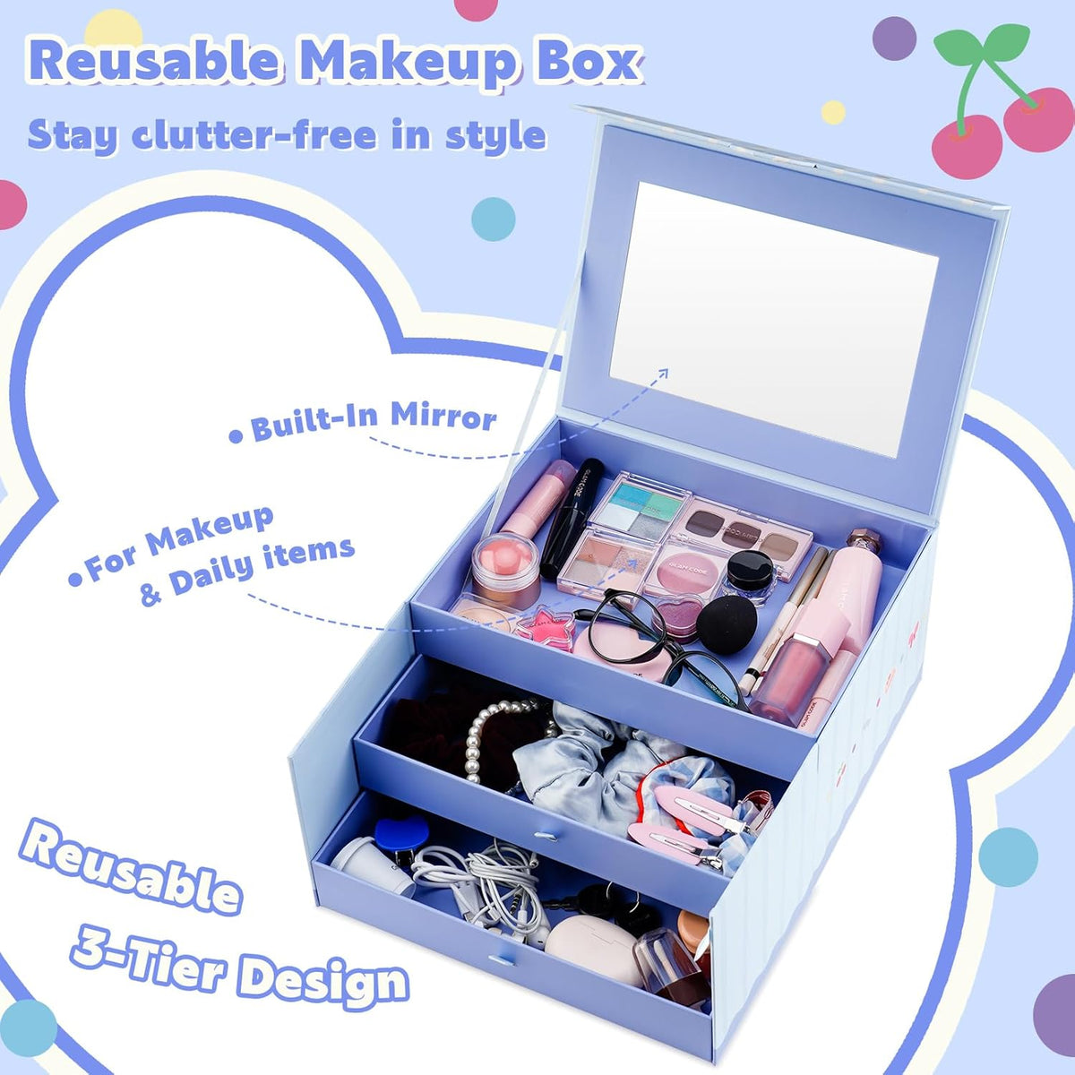 Glam Code Calendario de Adviento de maquillaje de 24 días 2025, jue...