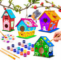 hapray Kit de manualidades de casa de pájaros, casa de pájaros de bricolaje