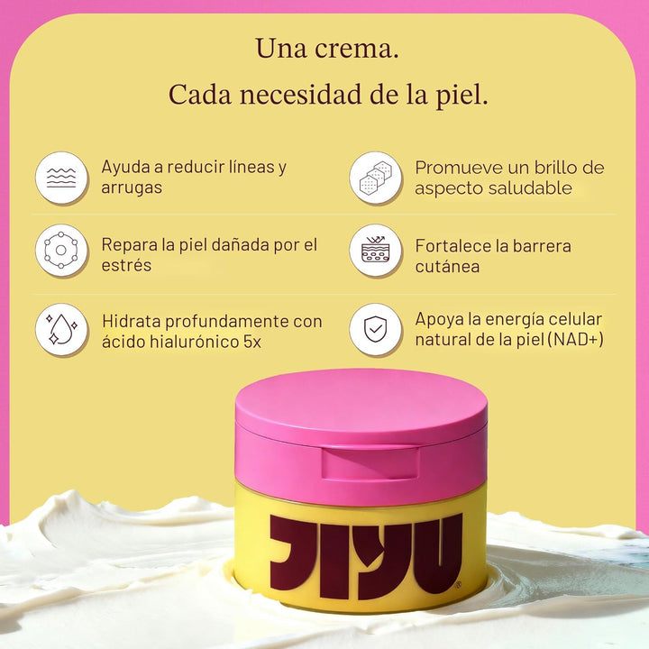 JiYu NAD+ Hidratante Facial \u2013 Crema Coreana Antienvejecimiento...