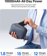 Baseus Cargador portátil de 10000mAh 45W Power Bank y cargador de A...