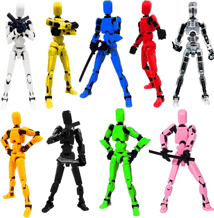 DANONI Titan 13 Lucky Robot figura de acción, figuras de acción de...