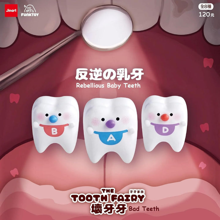 JINART Funktoy The Tooth Fairy Bad Teeth Series - Juego de