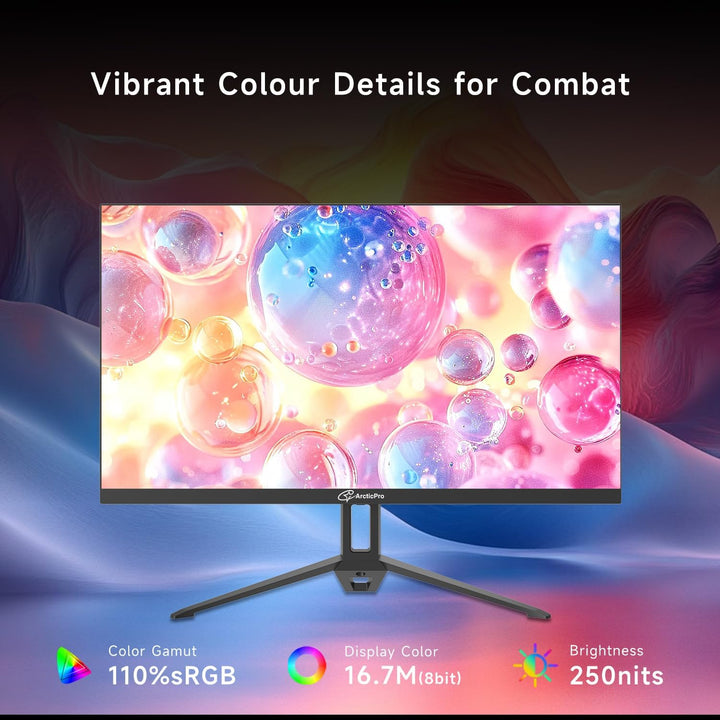 ArcticPro - Monitor Gmaing de 24 pulgadas y 240 Hz, monitor FHD 108...