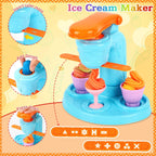 Set 3 en 1 de Masa de Jugar, 24 Colores de Herramientas de Cocina para Niños de 3 a 8 Años