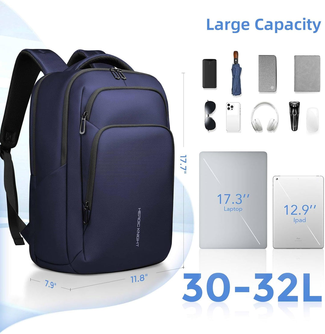 Mochila para laptop de 17.3 pulgadas para viajes, trabajo, oficina,...