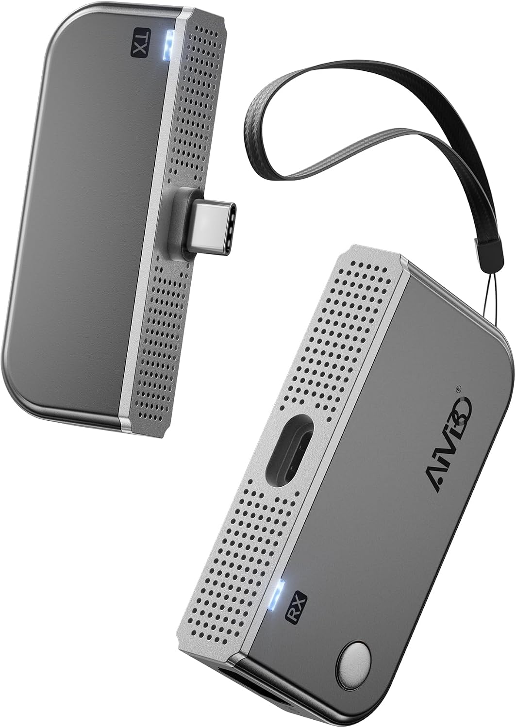 AIMIBO Transmisor inalámbrico USB C y receptor HDMI 4K decodifica salida