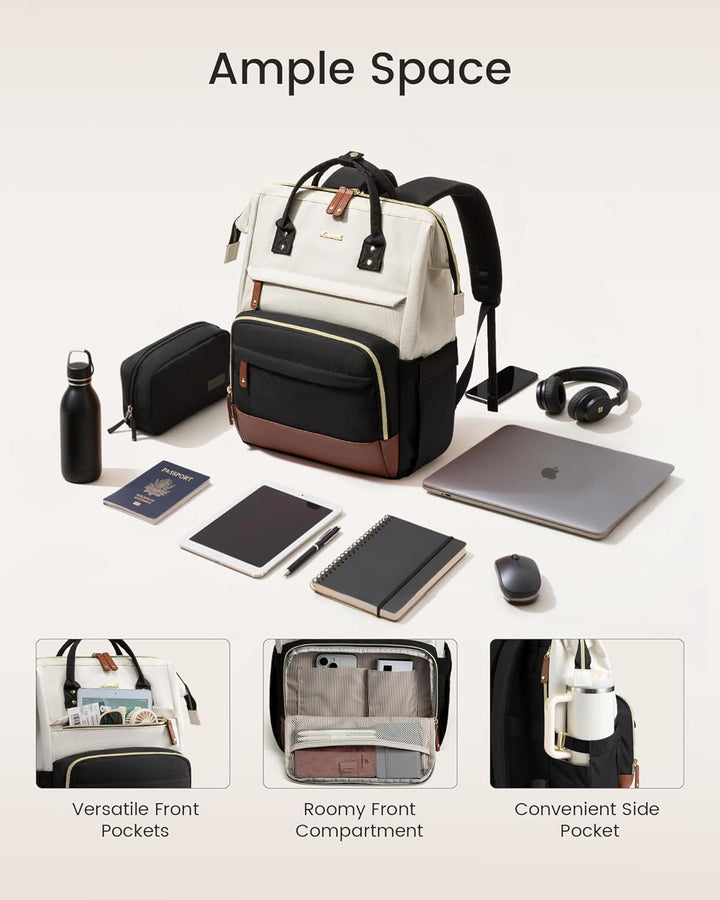 LOVEVOOK - Mochila para computadora portátil para mujeres, mochila...