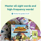 Fidget Game King Komodo - Aprende leer en semanas, niños grados 3 5
