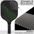 JoncAye Pickleball Paddles Set de 4 o 2 Fiberglass Rackets USAPA Approved