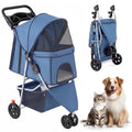 Cochecito para mascotas de 3 ruedas para perros y gatos, diseño