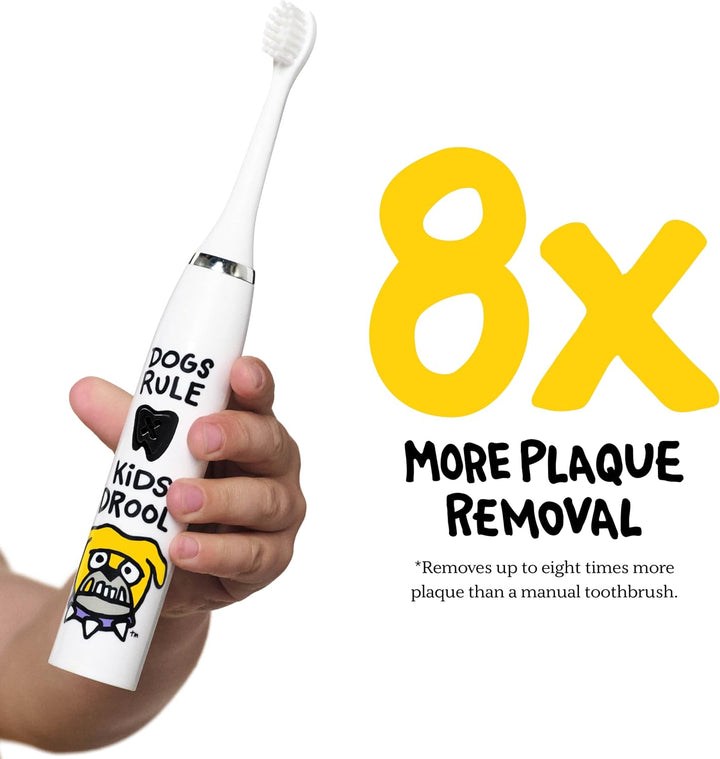 Made by Dentists Cepillo de dientes eléctrico para niños, cepillo d...
