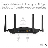 Netgear NETGEAR RAX50-100NAR Nighthawk 6-Stream AX5400 WiFi 6 Route...