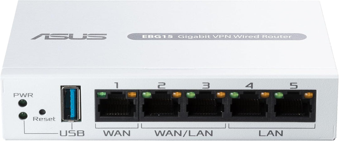 ASUS ExpertWiFi EBG15 Router Gigabit VPN con cable, hasta 3 puertos...