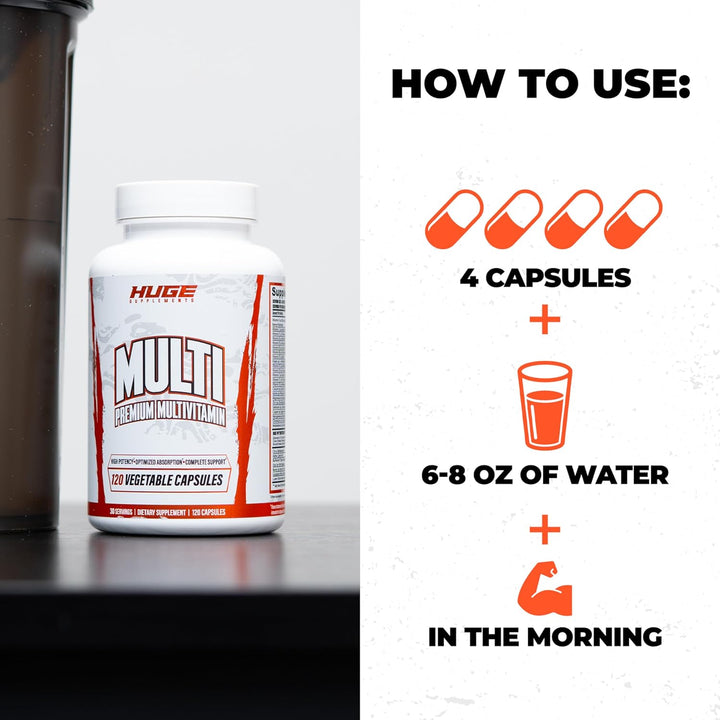 Gran multivitamínico para hombres, fórmula todo en uno de alto rend...