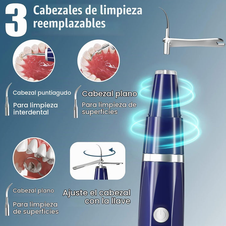Removedor de placa para dientes, removedor de sarro para dientes, k...