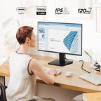 ViewSonic VA2448-MHU Monitor de 24 pulgadas 1080p, pantalla IPS con...
