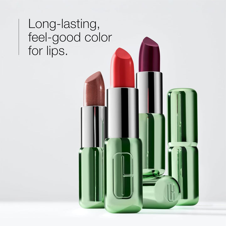 Clinique Pop Longwear Lipstick | Long Lasting, Satin, Matte + Shine...