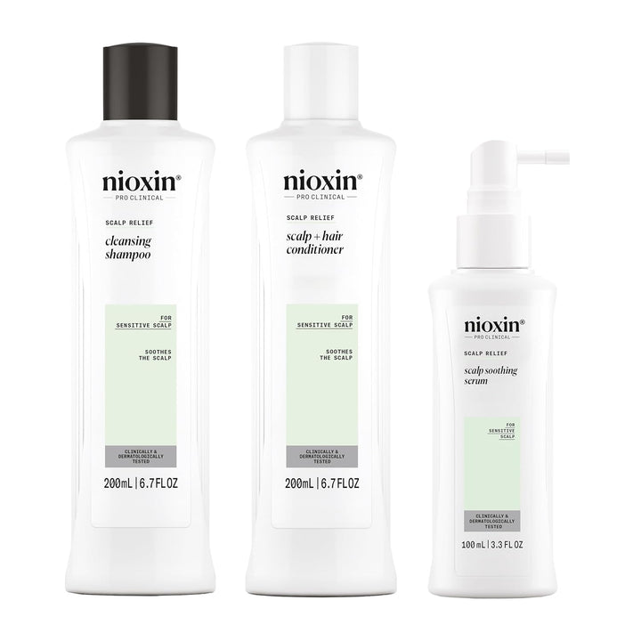 Nioxin - Limpiador de cuero cabelludo seco y con comezón, línea de...