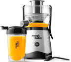 Licuadora Mini Magic Bullet con Taza, Negra y Plateada