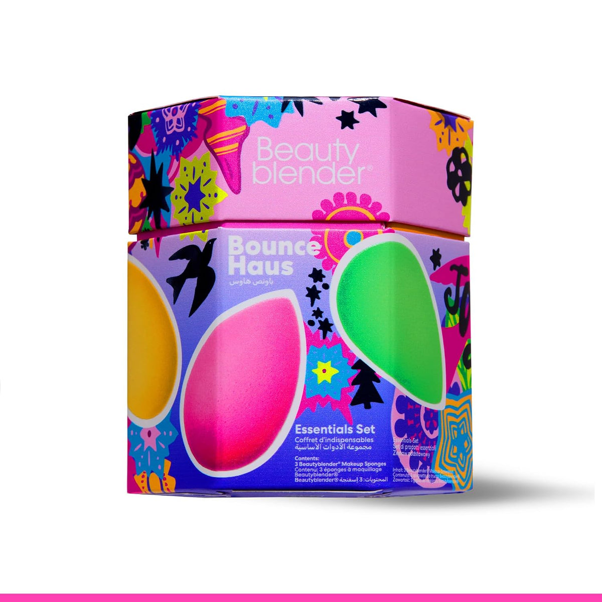 Beautyblender Bouncehaus Essentials Set, 3 esponjas de maquillaje