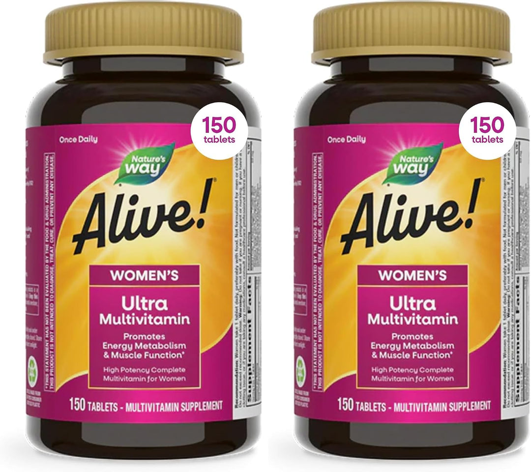 Nature's Way Alive! Multivitamínico diario para mujer, fórmula...