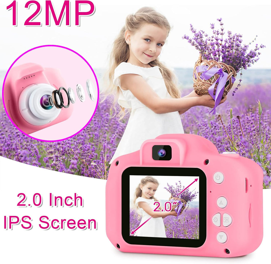 GKTZ Juguetes para niñas de 3 a 8 años, cámara digital para niños,...