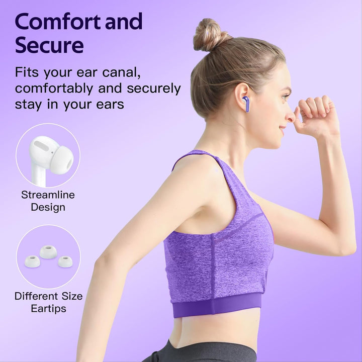 TAGRY Auriculares Bluetooth Verdaderamente Inalámbricos 60H Reprodu...