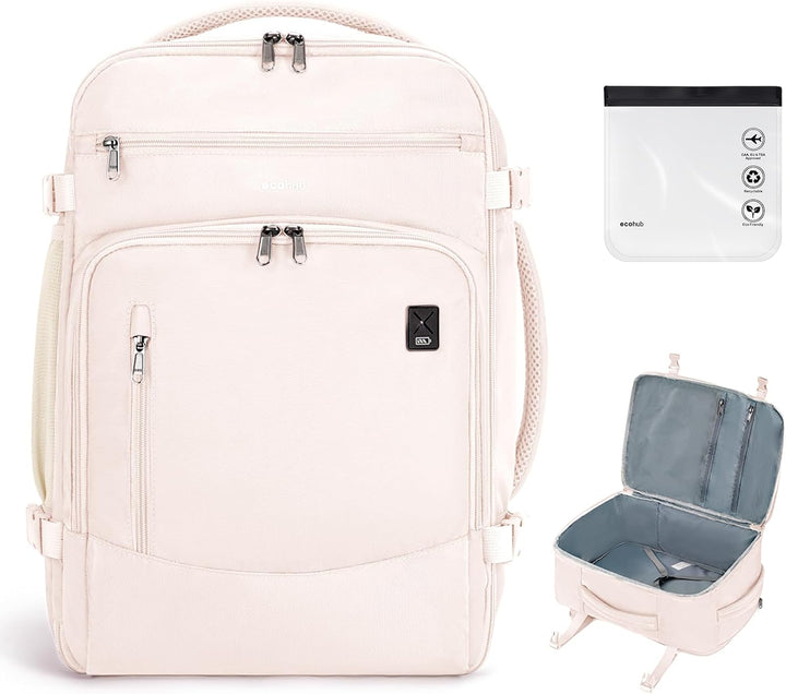 ECOHUB Spirit Airlines - Mochila de viaje para mujer, 18 x 14 x 8 p...
