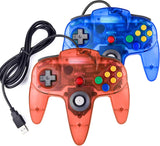 2 paquetes de controladores USB retro para juegos N64 PC