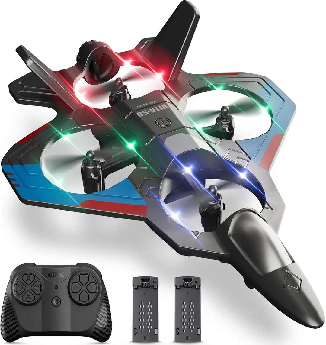 4DRC Aviones RC de Control Remoto para Niños, Aviones de Control Re...