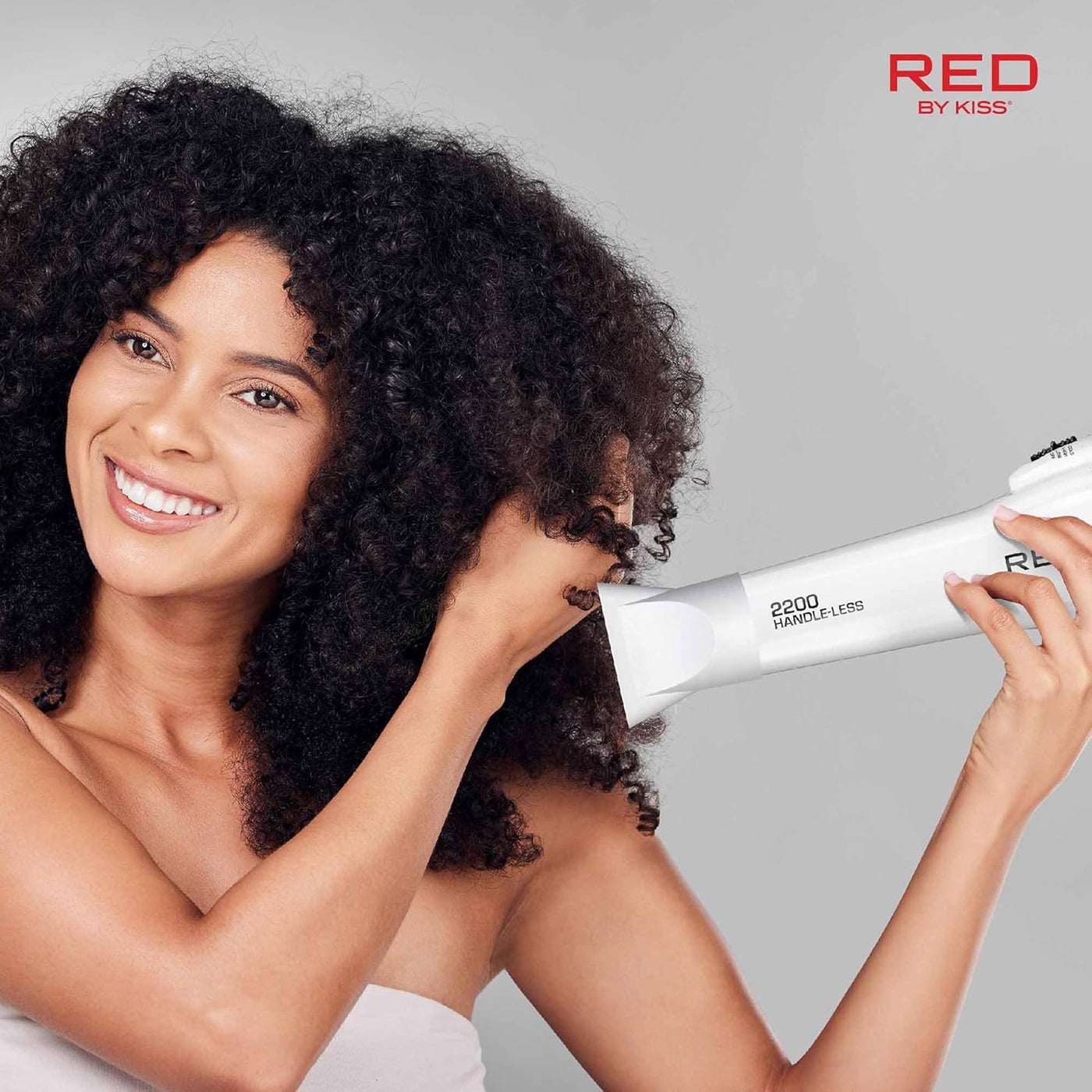 Secador de pelo sin mango Red by KISS 2200 W de cerámica y turmalin...